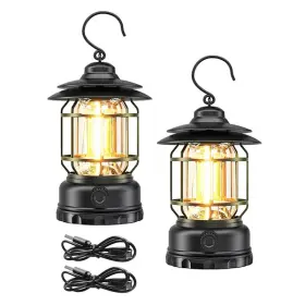 Lyd-hyk-fwk CLEARHILL Rechargeable Camping Lanterns Led Tent