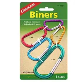 0355-100 COGHLANS Coughlans Pack Carabiners