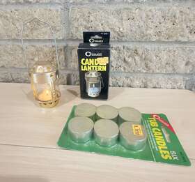 054269004545 COGHLANS Glass Candle Lantern Tub