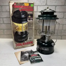 290-700 COLEMAN Powerhouse Camping Lantern Box Manual