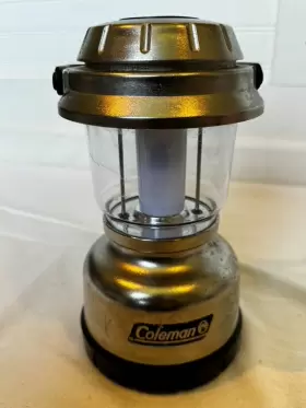 076501220506 COLEMAN Floating Krypton Lantern Metallic Finish