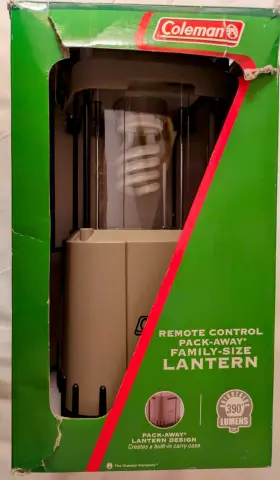 2000000870 COLEMAN Remote Controlled Pack Family Lantern