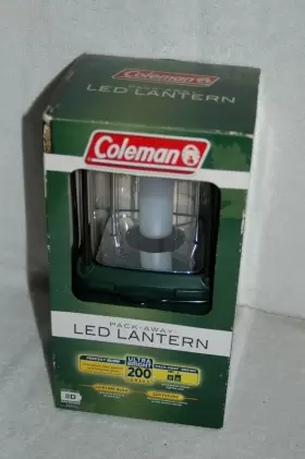 076501230062 COLEMAN Pack Led Lantern Compacting Manual Box #2