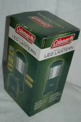 076501230062 COLEMAN Pack Led Lantern Compacting Manual Box #3