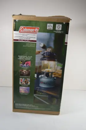 076501237894 COLEMAN Dual Fuel Mantle Lantern Box