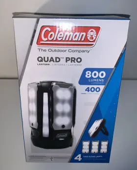 076501242133 COLEMAN Quad Pro Led Panel Lantern Box