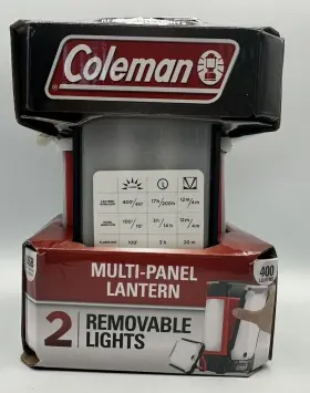 076501243420 COLEMAN Panel Led Lantern Lights