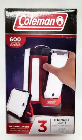 076501243758 COLEMAN Panel Led Lantern Lights