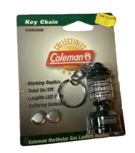 5359C200K COLEMAN Lantern Key Chain Light North Star #2
