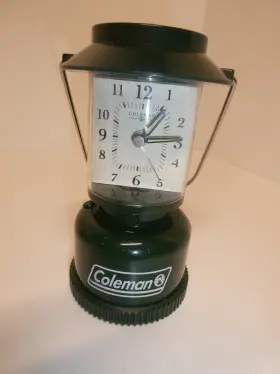 40-370 COLEMAN Lantern Clock Battery Light Alarm