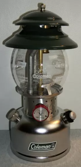 100-YEAR COLEMAN Centennial Lantern Bail Damages Unfired