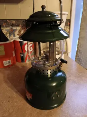 11-1962 COLEMAN Lp Gas Single Mantle Lantern #2