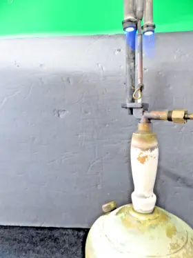 159X COLEMAN Gas Lamp