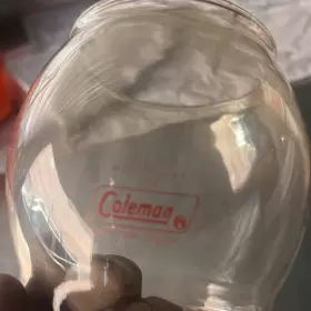 200-201 COLEMAN Lantern Globe Arched Pyrex #2