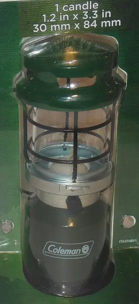 2000003454 COLEMAN Northstar Candle Lantern Scarce #3