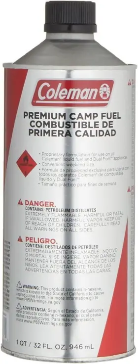 Coleman 2000007115 32-oz Premium Blend Fuel Camping Cooking Stoves