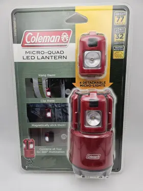 2000008220 COLEMAN Micro Quad Led Lantern