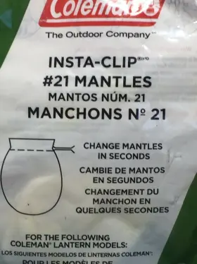 2000024474 COLEMAN Insta Clip Wire Mantles Total