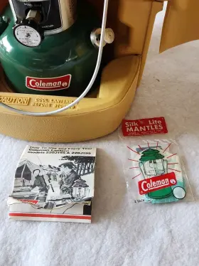 200J COLEMAN Double Mantle Lantern Pyrex #2