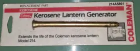 214A5891 COLEMAN Kerosene Lantern Generator Nos