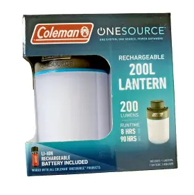2156362 COLEMAN Onesource Lantern Rechargeable Battery