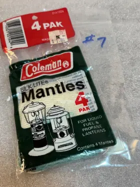 21A1004 COLEMAN Pack Silk Lite Mantles
