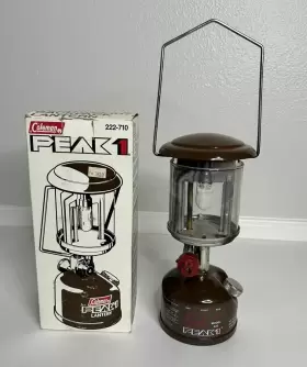 222-710 COLEMAN Peak Single Mantle Camping Lantern Box