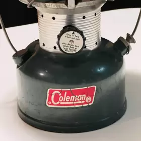 228F195 COLEMAN Lantern Double Mantel Big Hat Globe #3