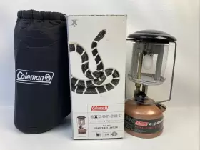229-725 COLEMAN Exponent Dual Fuel Lantern Box Clean