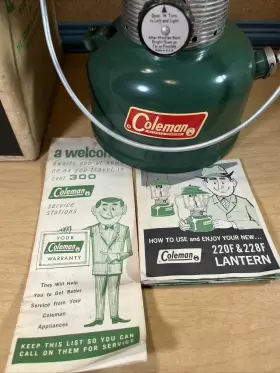 2420F COLEMAN Lantern Box Globe #3