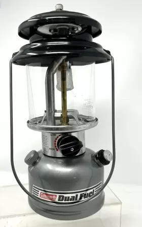 282-700 COLEMAN Duel Fuel Single Mantle Lantern Lamp