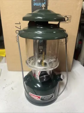 286A700C COLEMAN Lantern Single Mantle Pyrex Pump Clean