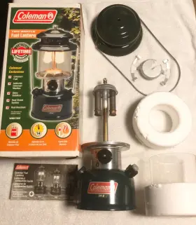 288A700G COLEMAN Camp Lantern Double Mantle Box Minty