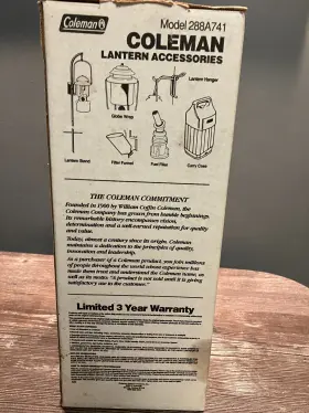 288A741 COLEMAN Mantle Lantern Key Fob Box #3