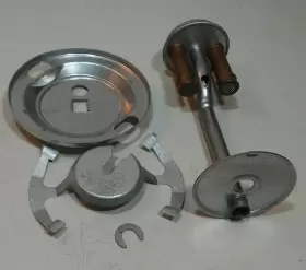 290B5341 COLEMAN Burner Heat Sheild Frame Bottom Gas Lantern #2