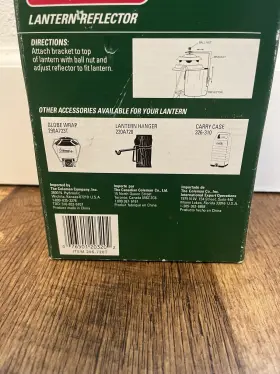 295-720T COLEMAN Lantern Reflector Box Ball Nut #2