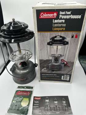 3000000946 COLEMAN Powerhouse Unleaded Dual Fuel Lantern Lamp