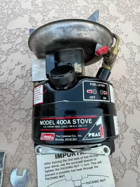 400A701 COLEMAN Peak Backpack Stove Box #3