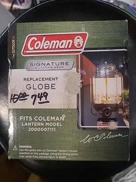 4010008802 COLEMAN Glass Globe Lantern