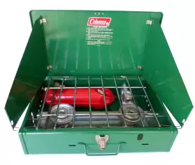 425E COLEMAN Dual Burner Camping Stove Fuel Tank Once #3