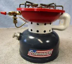 502-USA COLEMAN Semiquincentennial Stove Celebrating