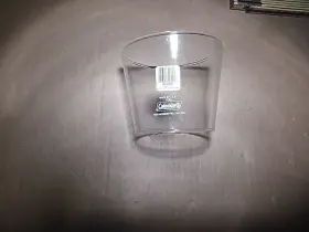 5107-0481 COLEMAN Lantern Glass Globe Tapered