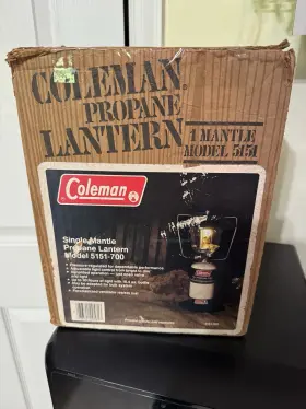 5151-700 COLEMAN Single Mantle Lantern Box
