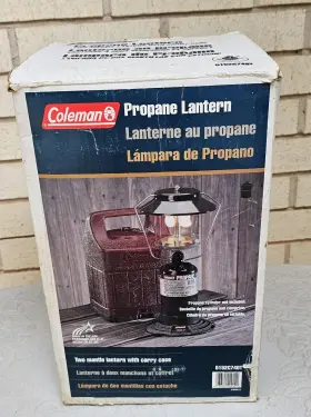 515ZC740T COLEMAN Propane Lantern Tank Glass Mantels