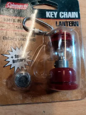 5341B700 COLEMAN Lantern Key Chain Night Light Miniature #3