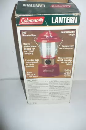 5344A703 COLEMAN Twin Tube Fluorescent Lantern Box #3