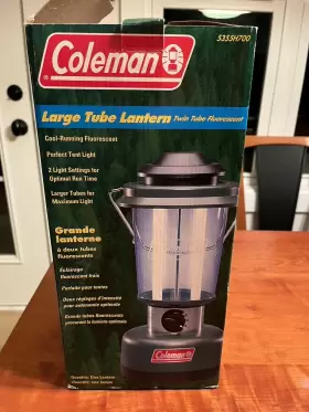5355H700 COLEMAN Tube Lantern Box Manual