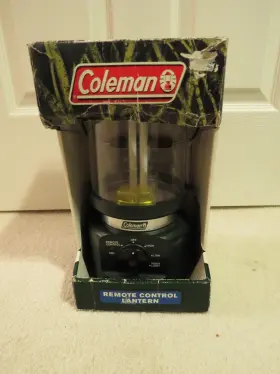 5358 COLEMAN Remote Control Lantern Tube Florescent