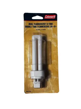 Coleman 5359-130c Dual Fluorescent U-tube 13-watt Lantern Bulb New. 5327 5329 5334 5359