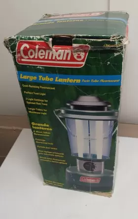 535H700 COLEMAN Lantern Twin Fluorescent Tubes Ex